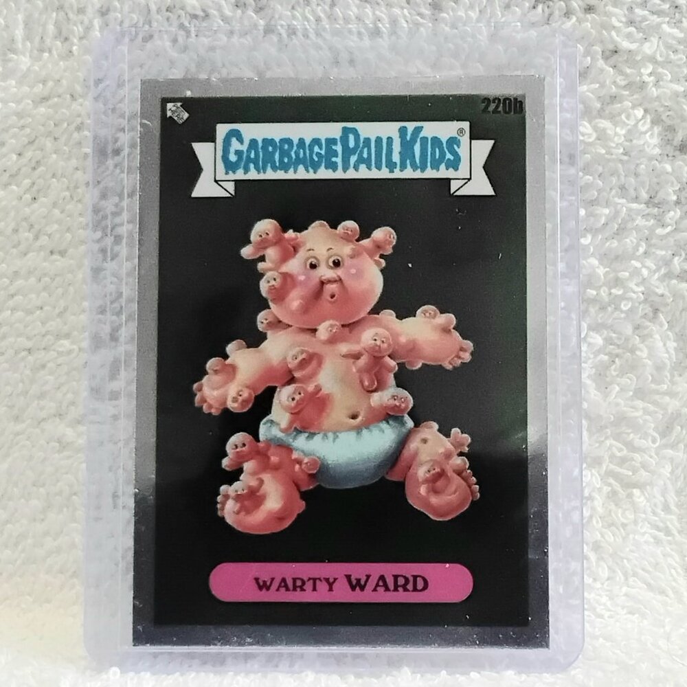 5/$20 Mint 2023.Topps Chrome GPK Warty Ward Card 220b!!
